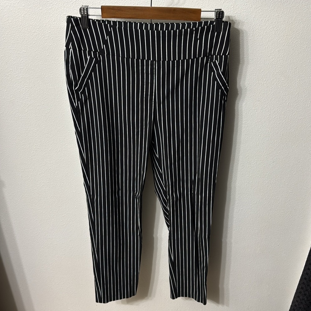 Cato Est. 1946 Contemporary Striped Stretch Pants - Women’s Size 12